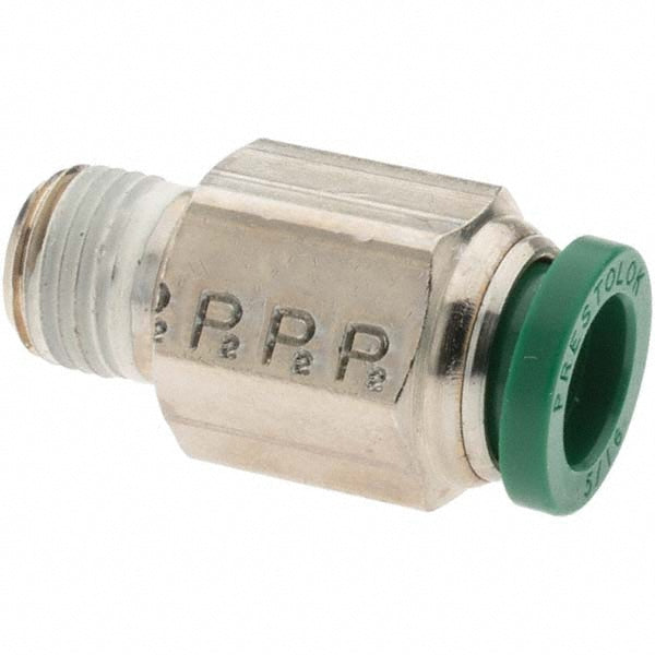 Parker 12514 Push-To-Connect Tube to Male & Tube to Male NPT Tube Fitting Male Connector, 1/8" Thread, 5/16" OD