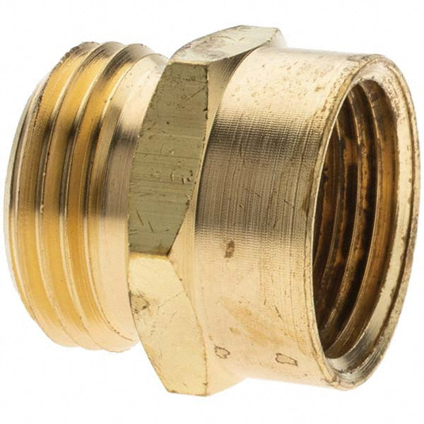 Value Collection 12332 Garden Hose Adapter Male Hose to Female Pipe, 3/4 x 3/4", Brass