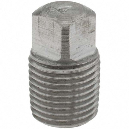 Value Collection 12148 Black Square Plug 1/8"