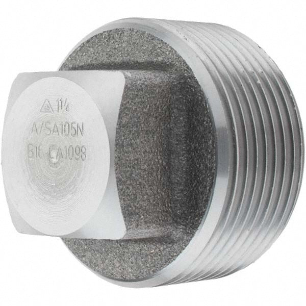 Value Collection -12148-6 Black Square Plug 1-1/4"