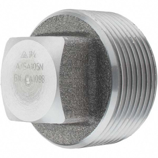 Value Collection -12148-6 Black Square Plug 1-1/4"