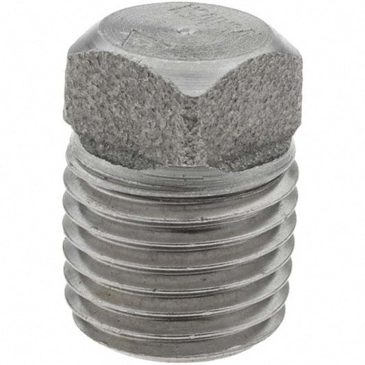 Value Collection -12148-1 Black Square Plug 1/4"