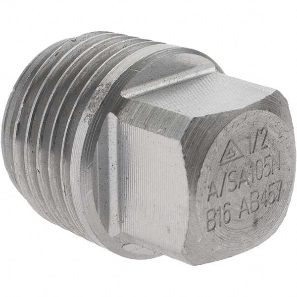 Value Collection -12148-3 Black Square Plug 1/2"