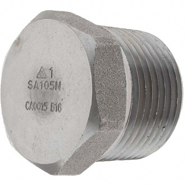 Value Collection -12147-5 Black Hex Plug 1"