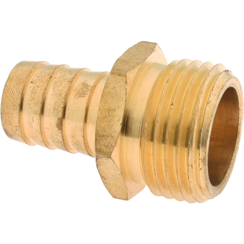 Value Collection 12323 Garden Hose Adapter Hose Barb, 3/4 x 5/8", Brass