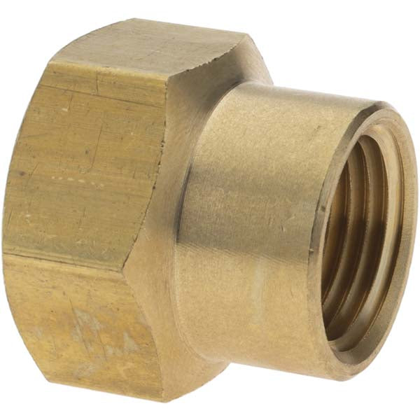 Value Collection 12346 Garden Hose Adapter Female Hose to Female Pipe, 3/4 x 1/2", Brass