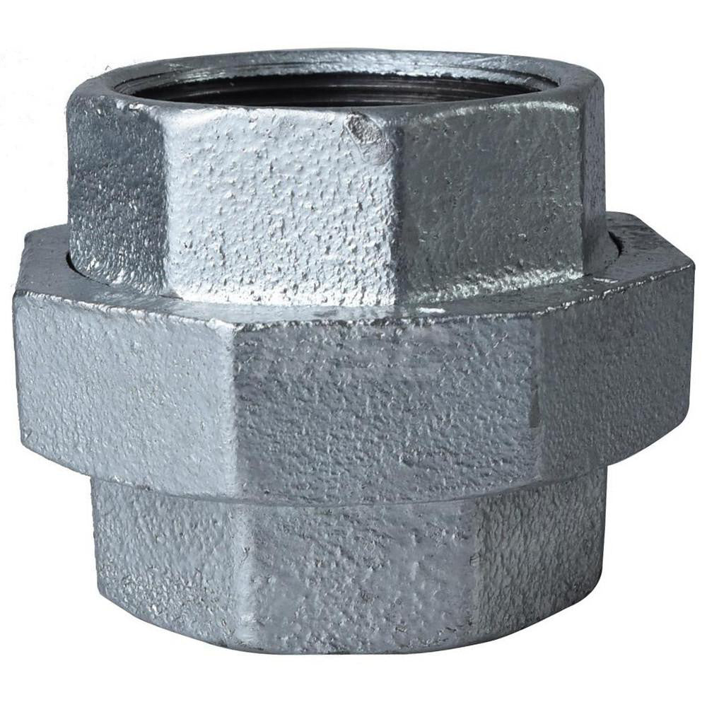 Value Collection MDG342 50 2" Galvanized Malleable Iron Pipe Union
