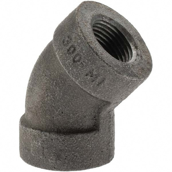 Value Collection 13514 Black 45 &deg Elbow 3/4"