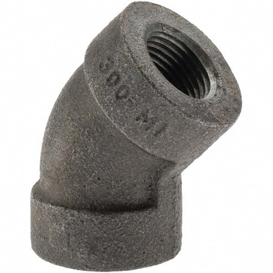 Value Collection 13514 Black 45 &deg Elbow 3/4"