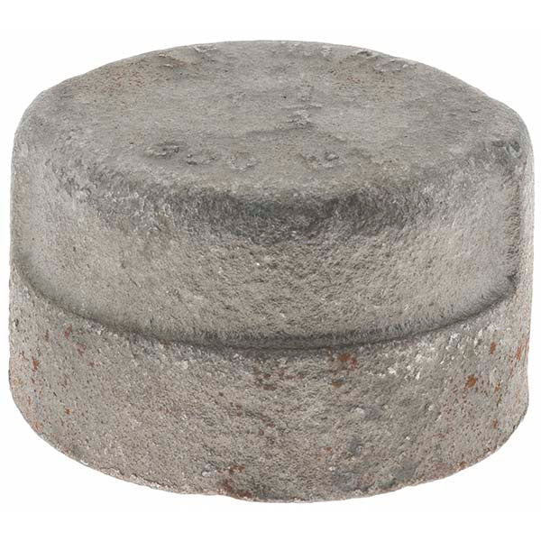 Value Collection MDB300 32-2 300 Size 1-1/4", Class 300, Malleable Iron Black Pipe End Cap