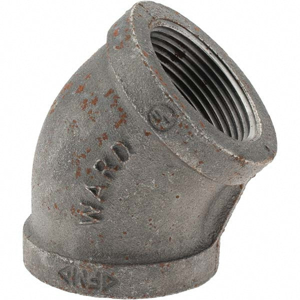 Value Collection 13266 Black 45 &deg Elbow 1-1/4"