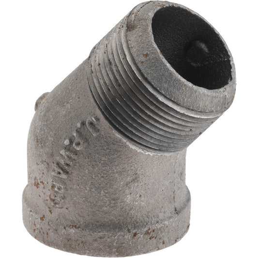 Value Collection 13286 Black 45 &deg Street Elbow 1-1/4"