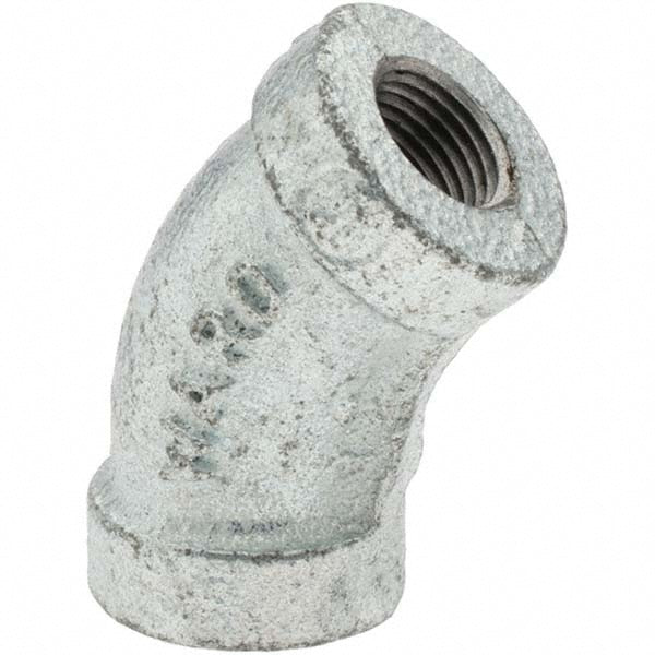 Value Collection 13010 Malleable Iron Pipe 45 &deg Elbow 1/8" Fitting