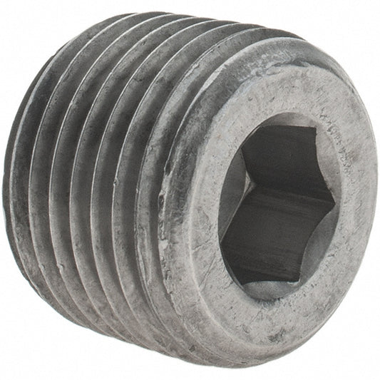 Value Collection 13382 Black Countersunk Hex Plug 1/2"