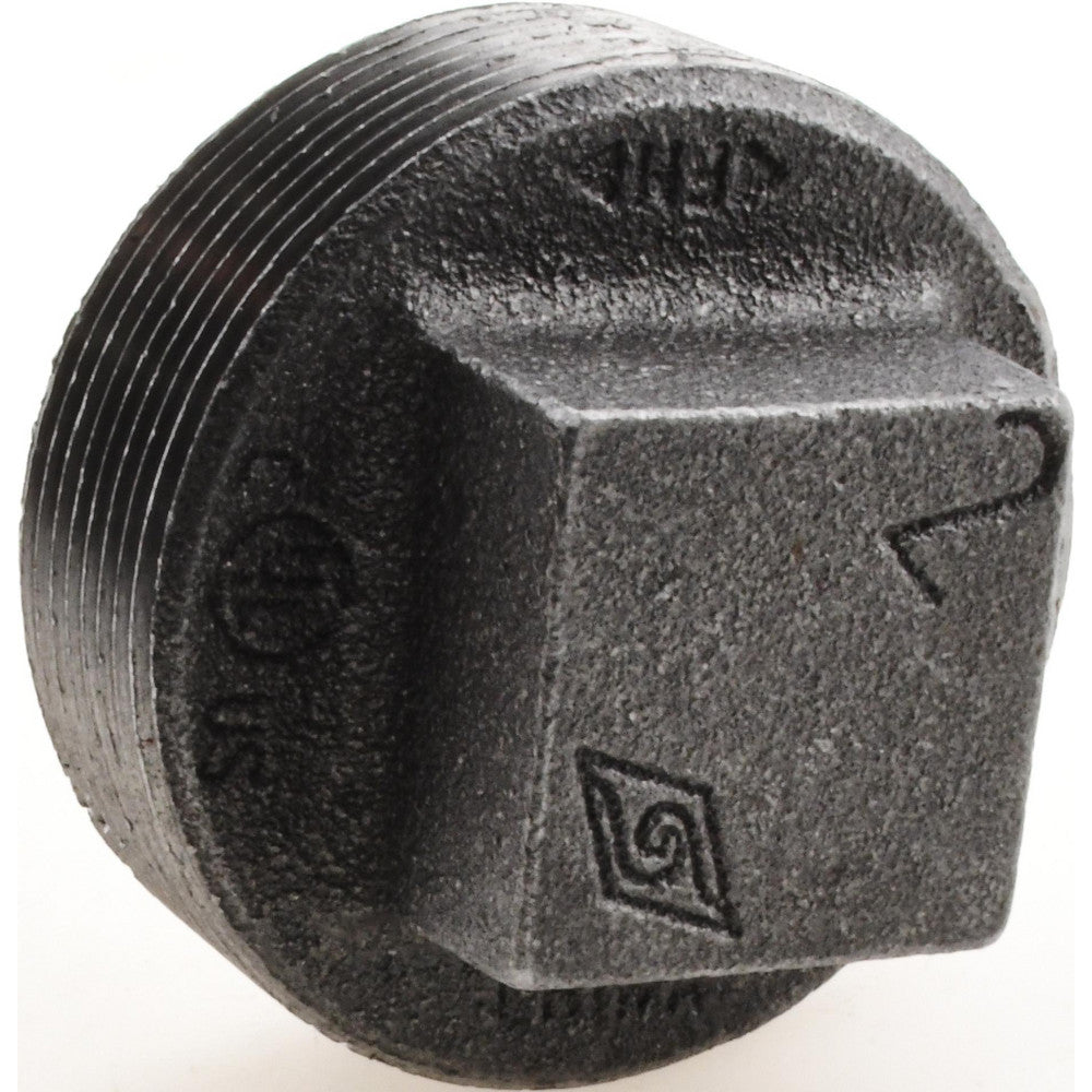 Value Collection MDB291 50 Black Square Plug 2", Threaded