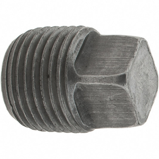 Value Collection 13371 Black Square Plug 3/8"