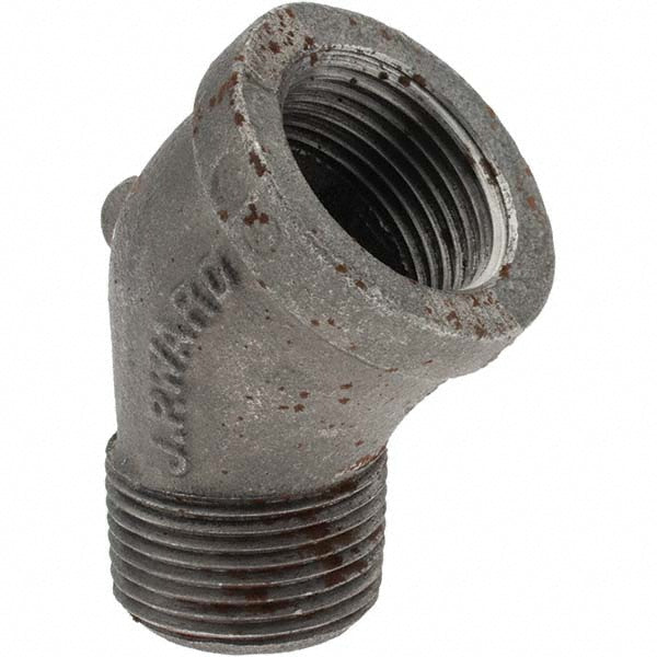 Value Collection 13285 Black 45 &deg Street Elbow 1"