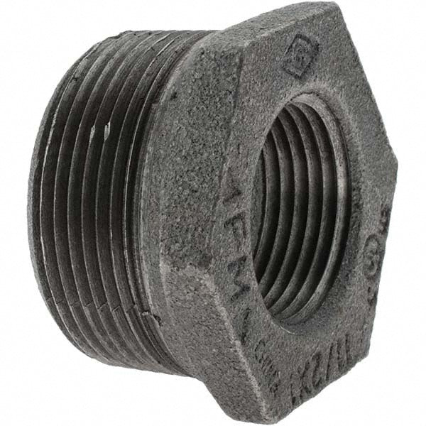 Value Collection B-BUS1510 Black Bushing 1-1/2 x 1", Malleable Iron