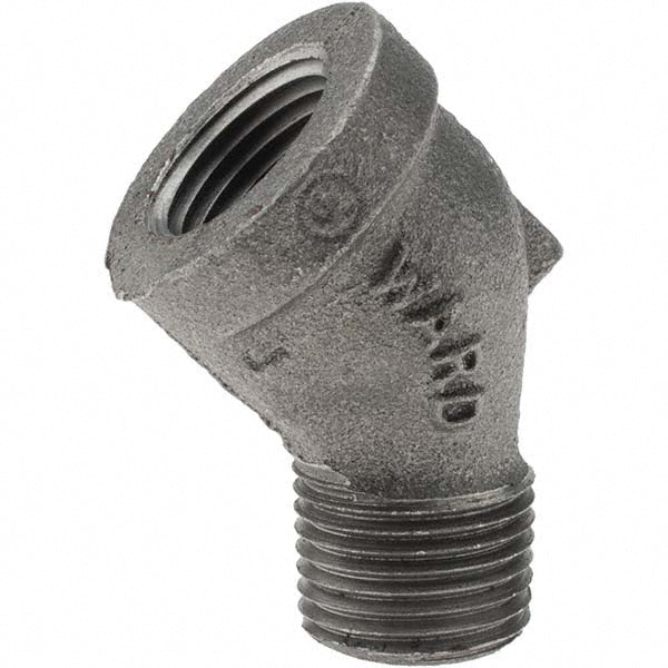 Value Collection 13283 Black 45 &deg Street Elbow 1/2"