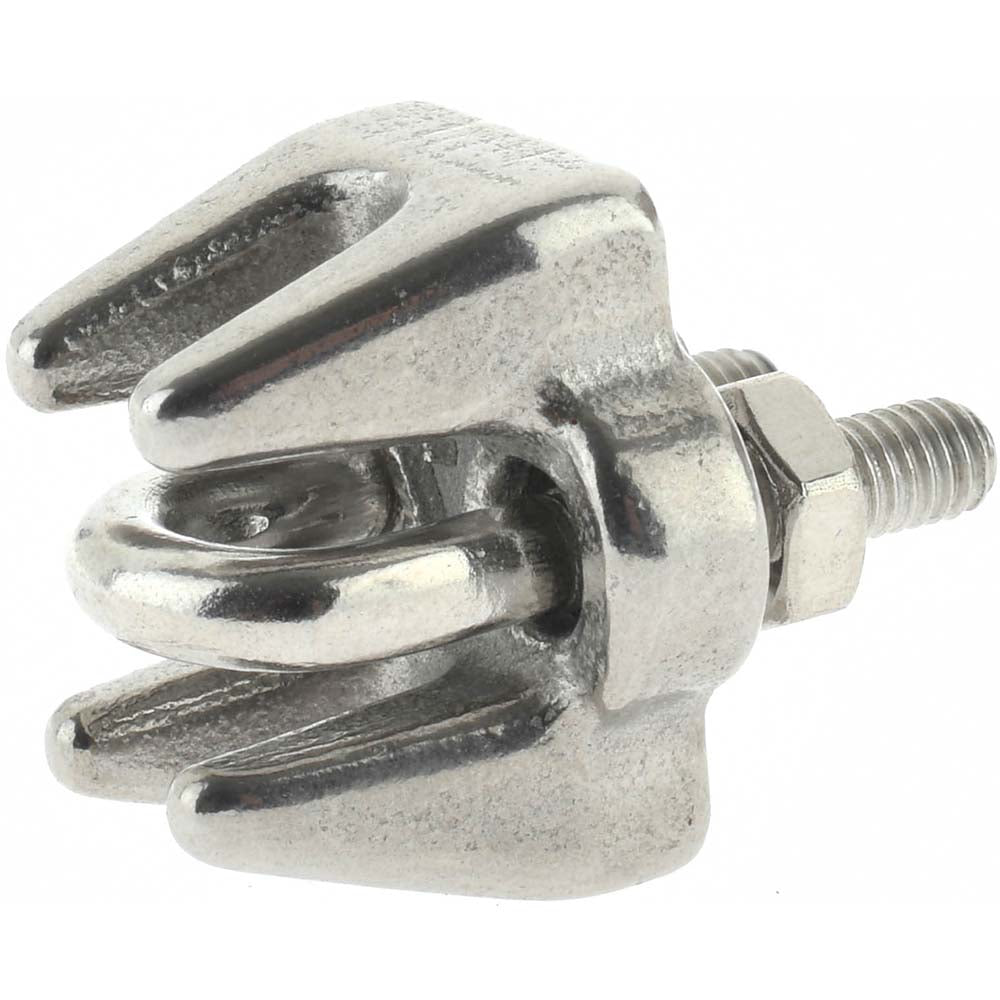 Value Collection A997620 Wire Rope Clip 1/8" Rope Dia, Stainless Steel