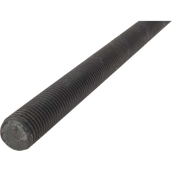 Value Collection A996821 Threaded Rod M24, 1 m Long, Steel, Grade B7