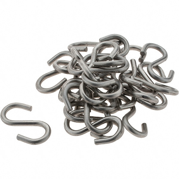 Value Collection A662024 25 Qty 1 Pack 304 Stainless Steel Uncoated S-Hook