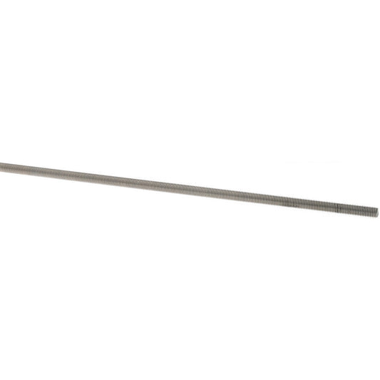 Value Collection A210070 Threaded Rod M10, 1 m Long, Steel, Grade 304 (18-8)
