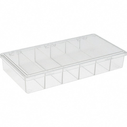 Value Collection 80383 Small Parts Storage Box 8-1/4" Wide x 1-3/8" High x 4-1/4" Deep, Plastic Frame