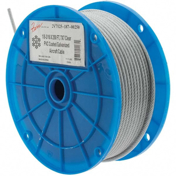 Value Collection 2919 3/16" x 1/8" Diam, Aircraft Cable