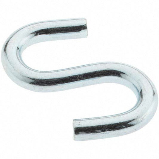 Value Collection C32618 25 Qty 1 Pack Carbon Steel Bright Zinc S-Hook