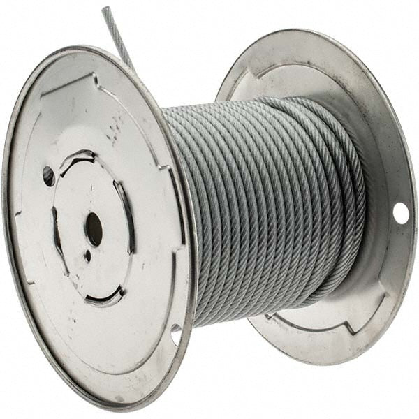 Value Collection C29744 1/4" x 3/16" Diam, Aircraft Cable