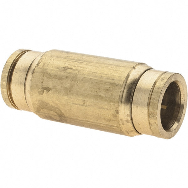 Parker P00008 Push-To-Connect Tube to Tube Tube Fitting Union, 5/8" OD