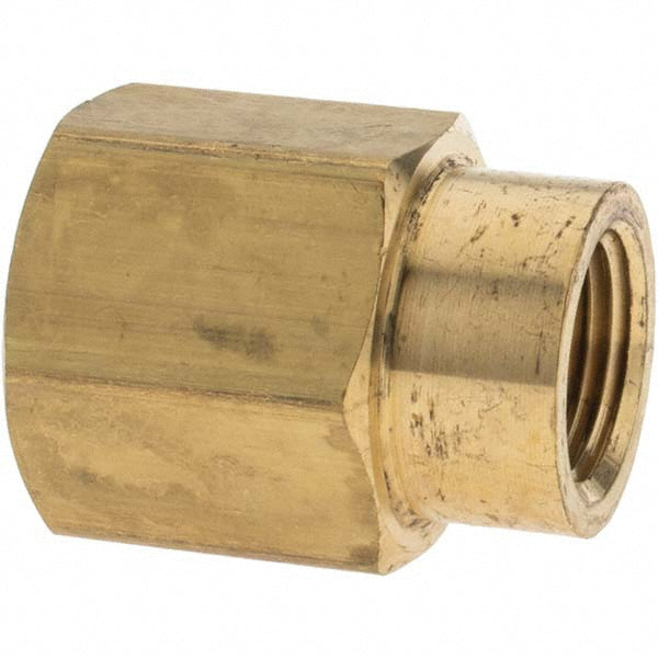 Parker MP11091-4 Industrial Pipe Coupling 1/2 x 3/8" Female Thread, FNPTF