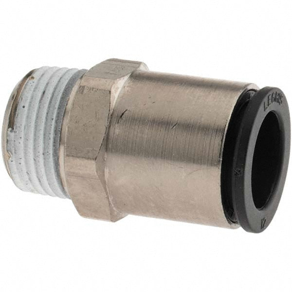 Parker LG1025 Push-to-Connect Tube Fitting Male Connector, 3/8" Thread