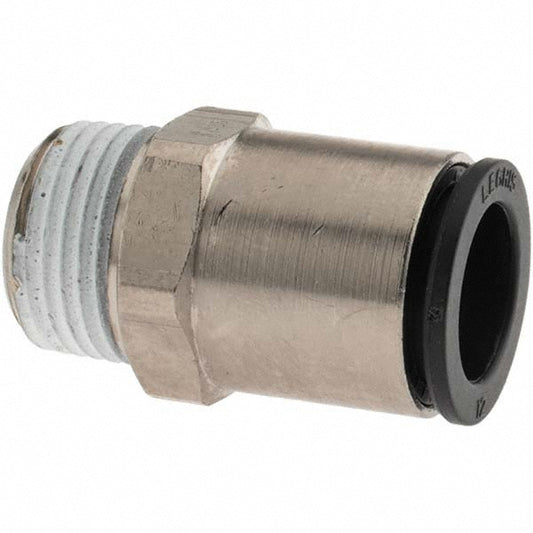 Parker LG1025 Push-to-Connect Tube Fitting Male Connector, 3/8" Thread