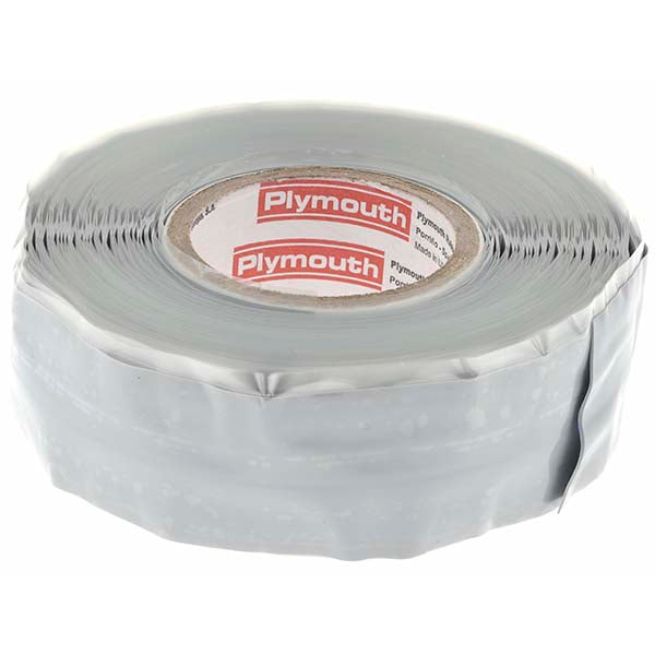 Value Collection KP80471 Electrical Tape 1" Wide, 30' Long, 0.0002 mil Thick, Gray