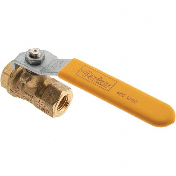 Parker BD-KP72503 Full Port Manual Ball Valve 1/4" Pipe, Full Port