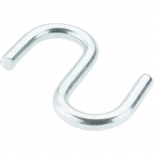 Value Collection KP71856 50 Qty 1 Pack Carbon Steel Bright Zinc S-Hook