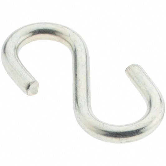 Value Collection KP71855 50 Qty 1 Pack Carbon Steel Bright Zinc S-Hook
