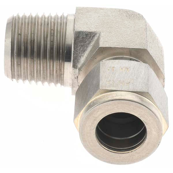 Brennan KP4277 Compression Tube Male Elbow 1/2" Thread, MNPT
