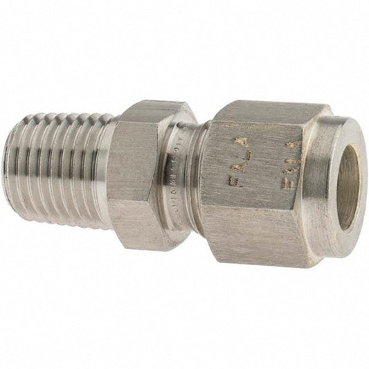 Brennan KP4253 Compression Tube Connector 1/4" Thread, NPT