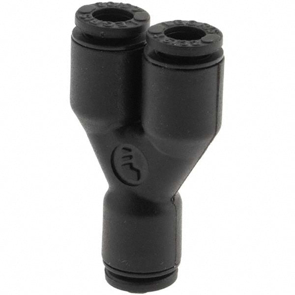 Parker KP23978 Push-To-Connect Tube to Tube Tube Fitting Union Y, 5/32" OD
