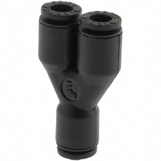 Parker KP23978 Push-To-Connect Tube to Tube Tube Fitting Union Y, 5/32" OD