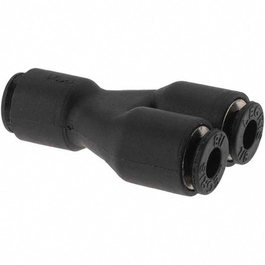 Parker KP23977 Push-To-Connect Tube Fitting Union, 1/8" OD