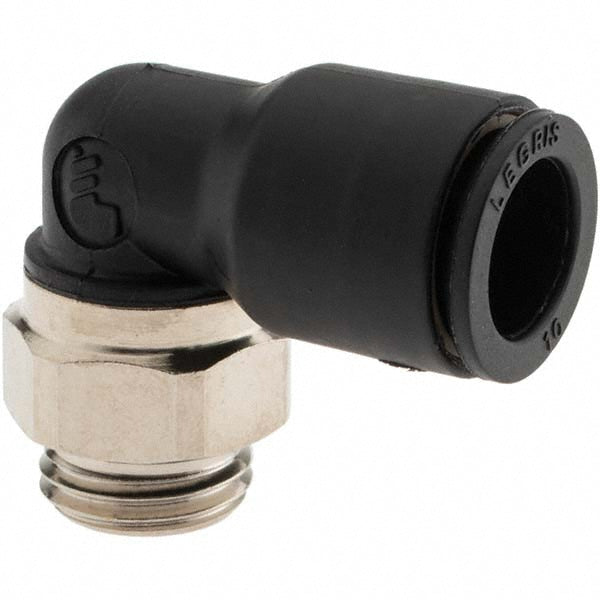 Parker KP23932 Push-To-Connect Tube Fitting Male Elbow, 1/4" Thread