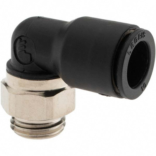 Parker KP23932 Push-To-Connect Tube Fitting Male Elbow, 1/4" Thread