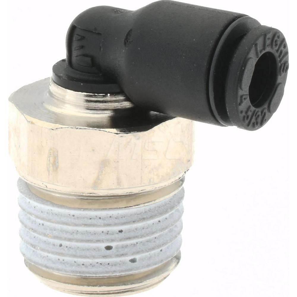 Parker KP23917 Push-To-Connect Tube to Male BSPT Tube Fitting Male Elbow, 1/4" Thread, 5/32" OD