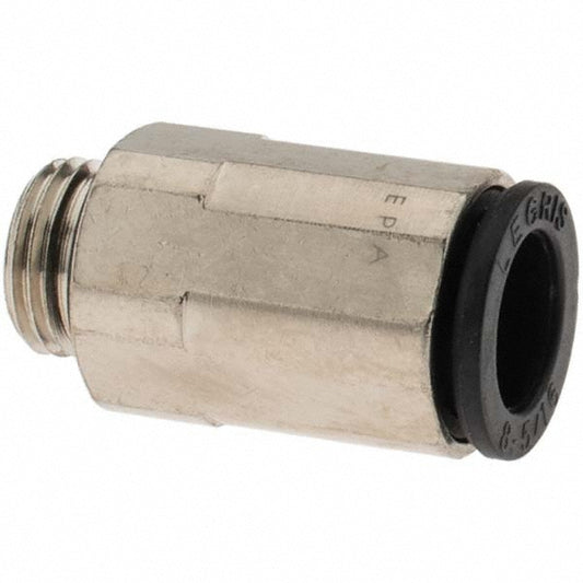 Parker KP23910 Push-To-Connect Tube Fitting Connector, 1/8" Thread
