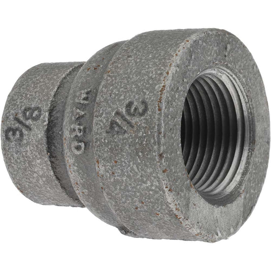 Value Collection C544314 Black Reducing Coupling 3/4 x 3/8"