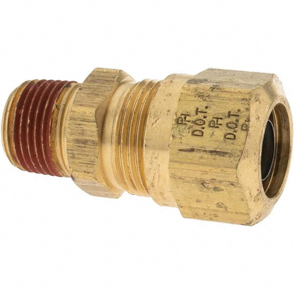 Parker C99895 Compression Tube Connector 3/8" Thread, Compression x MNPT